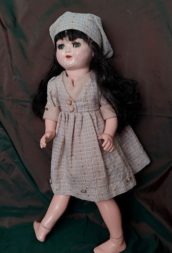 Rare poupée ancienne pieds - pieds, et