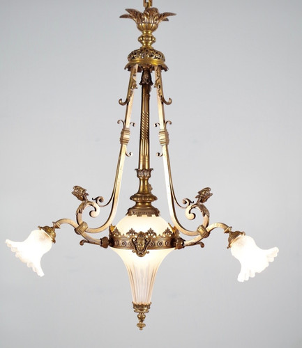 Lustre napoléon iii - napoléon, bronze