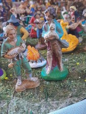 Santons anciens deux bergers 9