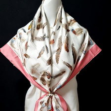 RARE VINTAGE HERMES Soie Scarf
