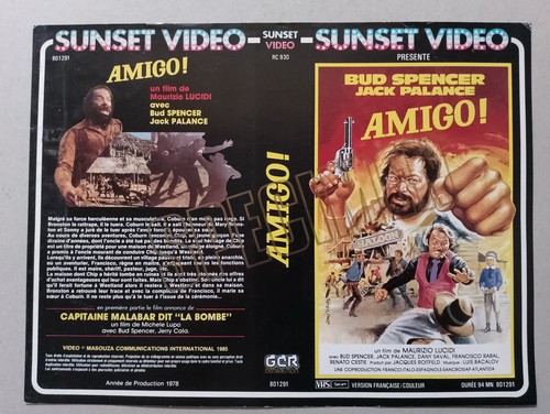 Jaquette vhs amigo - vhs,