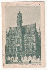 PARIS - ILLUSTRATED POSTAL ENVELOPE FROM 02-06-1901: UNIVERSAL EXPO - Belgium