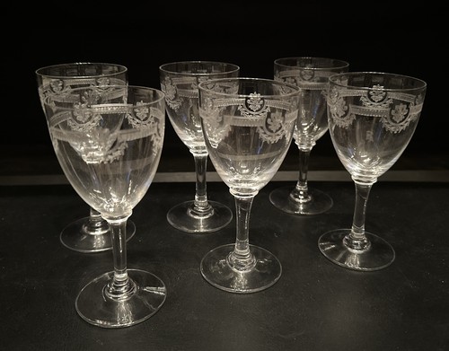 Verres vin cristal de - 6, en