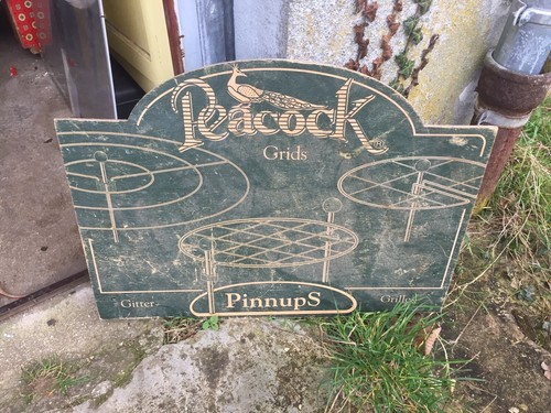 Panneau publicitaire vintage - publicitaire,