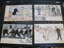 4 CPA CARTES POSTALES