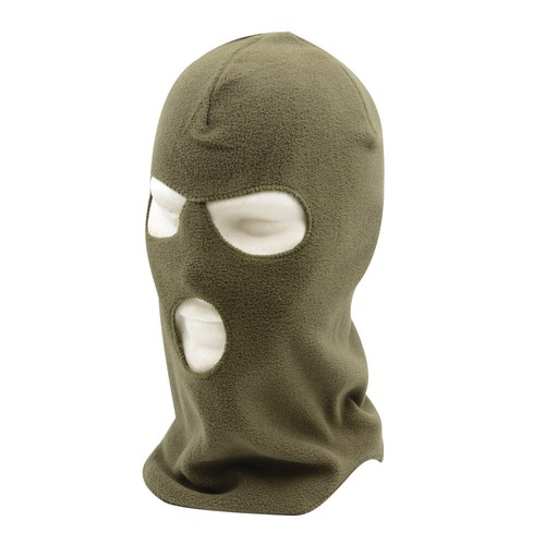 Cagoule fibres polaire kaki - cagoule,