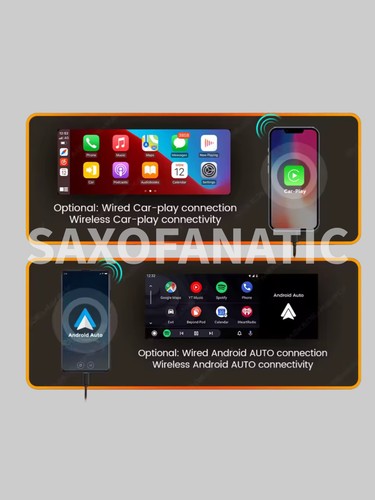 Carplay and android wireless - and,