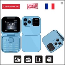 Téléphone clapet 2G double