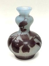 VASE GALLE A DECOR FLORAL