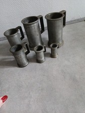 Ensemble de 6 mesures  en