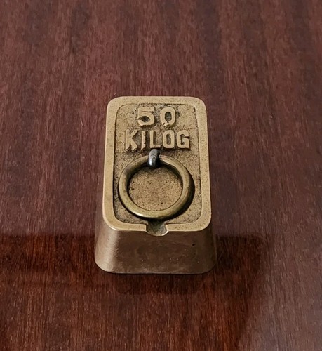 Poids étalon ancien - ancien, 50