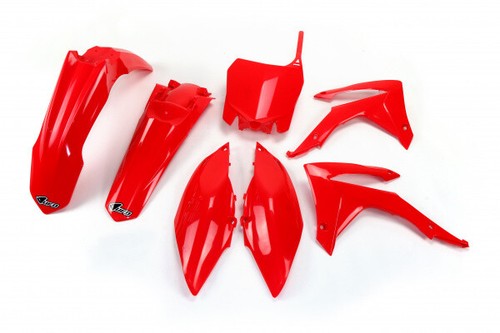 Kit plastique carènes honda - plastique,