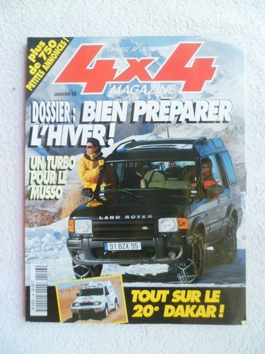 4x4 magazine 196 1998 - n°196, 01/1998
