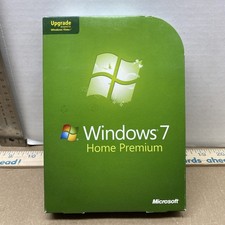 Windows 7 Home Premium Microsoft Preowned with product key