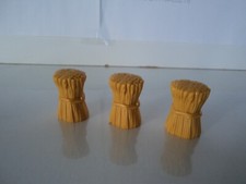 PLAYMOBIL lot trois ballots de foin jaunes ferme ranch centre équestre châteaux