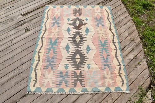 Tapis kilim turc tissé - turc,