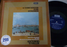 EDITH VOLCKAERT / VIVALDI 4 concertos for strings  / DECCA 
