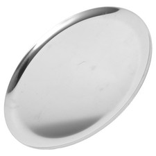  Plateau De Service Inox Assiette À Vaisselle En Acier Inoxydable