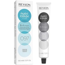 Coloration en Crème Revlon Nutri Color Turquoise Nº 097 100 ml 3-en-1