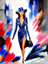 Grand tableau original sur