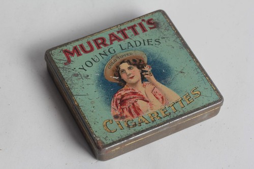 Boîte cigarettes tôle - cigarettes,