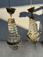 Paire Lustres Ancien Empire