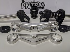 Nos BLATA Italy Triple Tree handlebars clamps goped minimoto pocketbike bmx