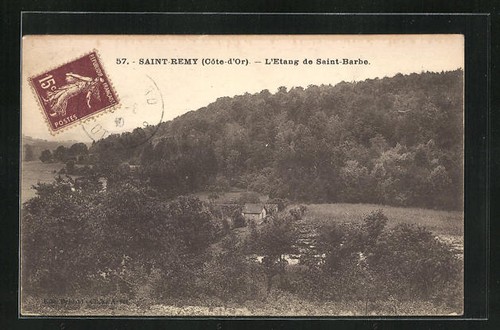 Cpa saint remy etang de - cpa, l´etang