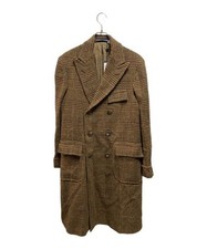 POLO RALPH LAUREN Check Chesterfield Coat Size 42