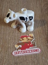 Personnage LEGO DUPLO Animal Zoo Ferme Vache Veau