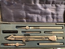 EVR Compas EXTRA 2 Pour Dessin Technique Avec Boîte Complète Vintage