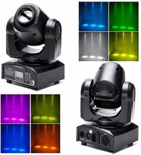 U' King B242 LED 30W Moving Head Light Spot Color Gobos Light DJ DMX - Black