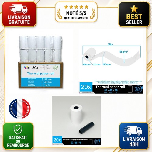 Bobines papier thermique - bobines,