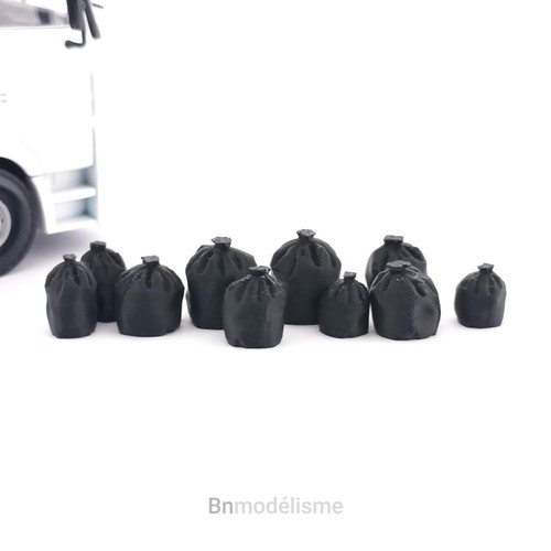 Lot sacs poubelle 50 - lot, 1/50