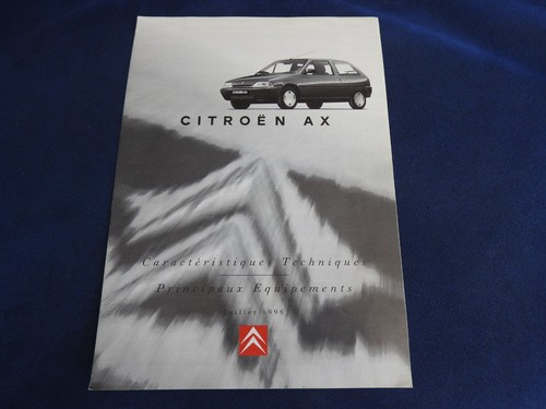 Catalogue citroen - catalogue, ax