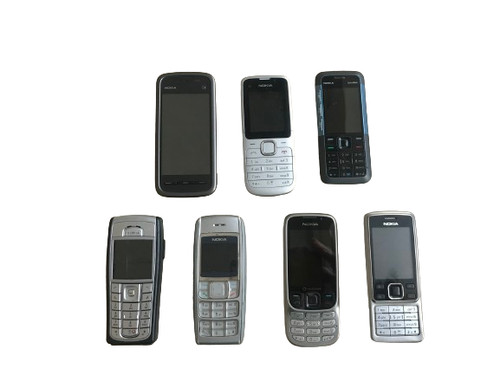 Divers téléphones mobiles