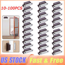 10-100 PACK Magnetic Cabinet Door Latch Closures Kitchen Cabinet Cupboard Catch