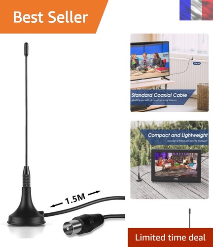 Antenne tnt portable avec - hd,