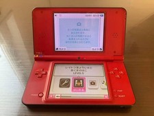 Nintendo DSI XL LL 25th Mario Anniversary Edition Handheld System Good Condition