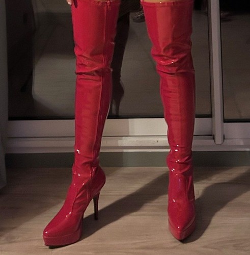 Cuissardes pleaser rouge - pleaser,