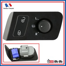 Commandes Noires Ouverture des Portes + Réglage des Rétro - 1T0962125B 1T1959552