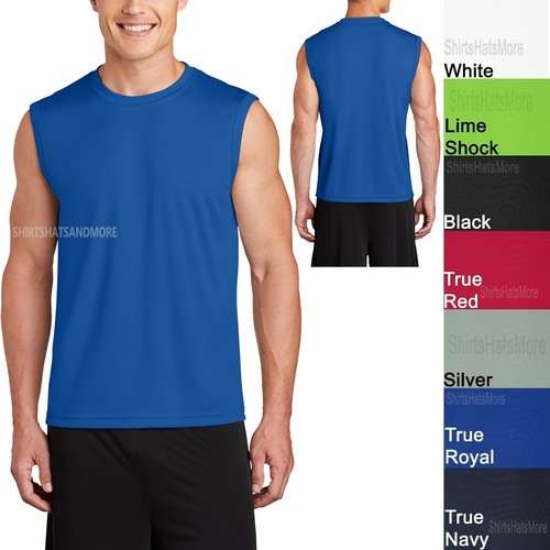 Mens sleeveless muscle shirt - mens, t-shirt
