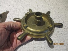 Ancien cendrier bougeoir - ancien,