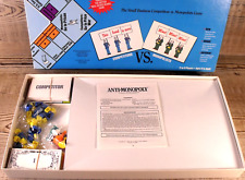 1989 Anti-Monopoly Game by Talicor Complete Excellent Condition FREE SHIPPING!