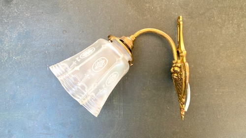 Ancienne applique bronze - applique,