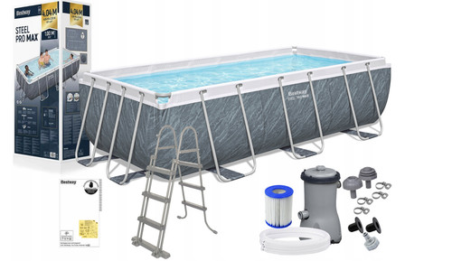 Piscine hors sol - , acier
