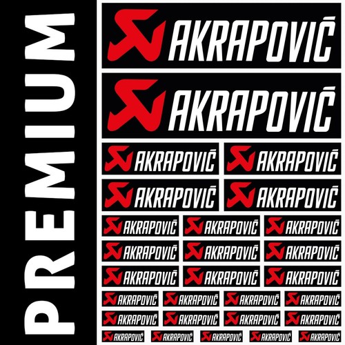 Akrapovic 28 stickers - akrapovic,
