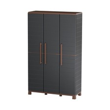 Armoire porte-balai Anthracite
