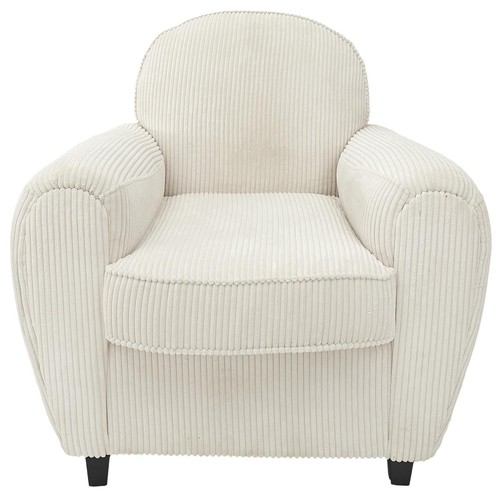 Fauteuil club côtelé scott - club, "scott"