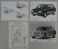 Press Photo Citroën AX/AX Sport Stand 1988